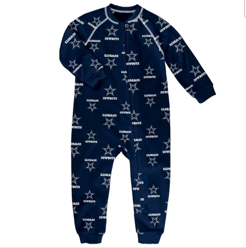 NFL Kids Pajamas - Navy Blue with White Stars